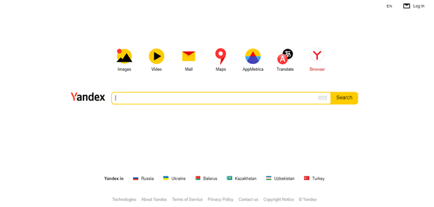 yendex search
