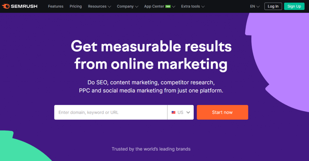 SemRush - Facebook Manager Tool