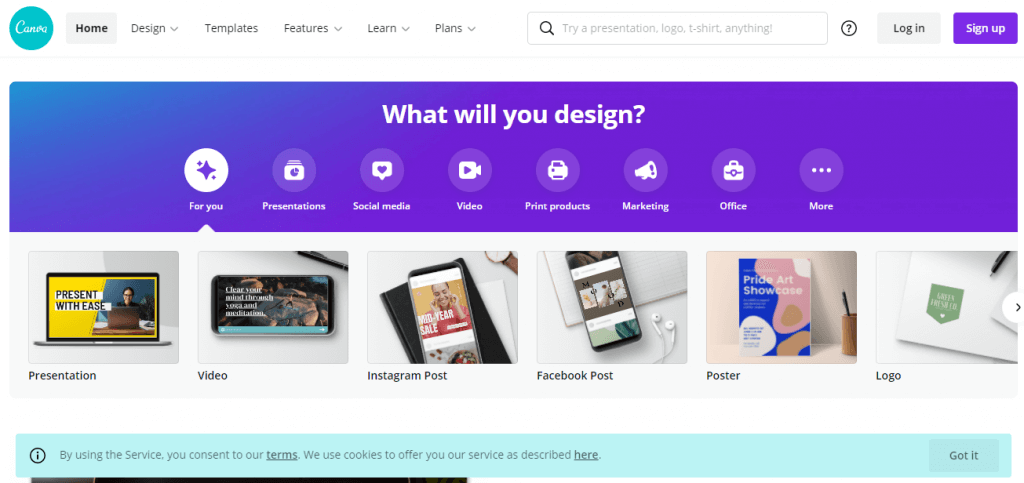 Canva - Facebook Manager Tool