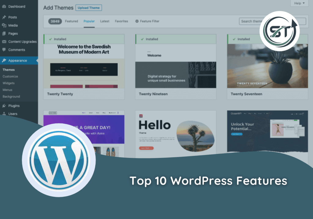Top 10 WordPress Features
