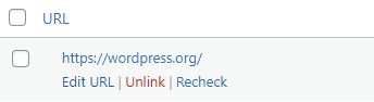 URL Link section to replace broken Link