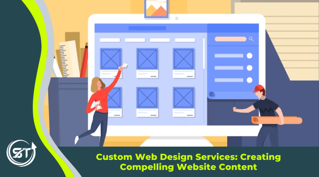 Creating compelling website through Custom web design services