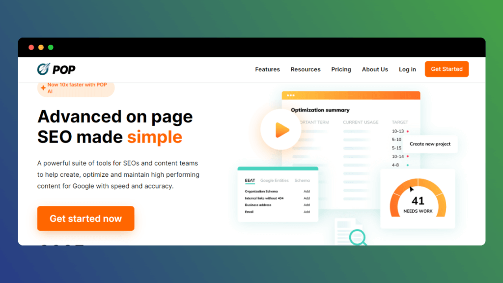 Page Optimizer Pro - competitor analysis example website 6