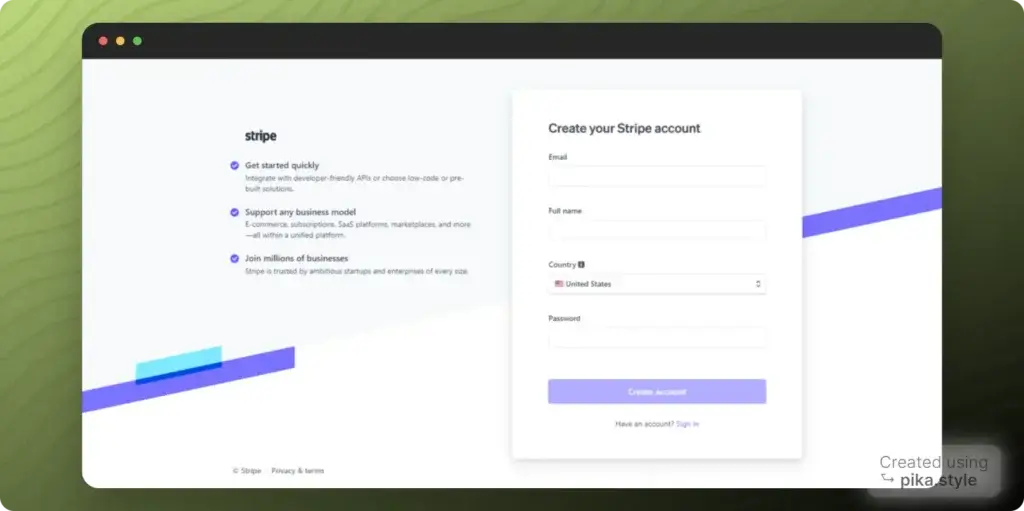 Set up an shopify admin user email address specific to company financials