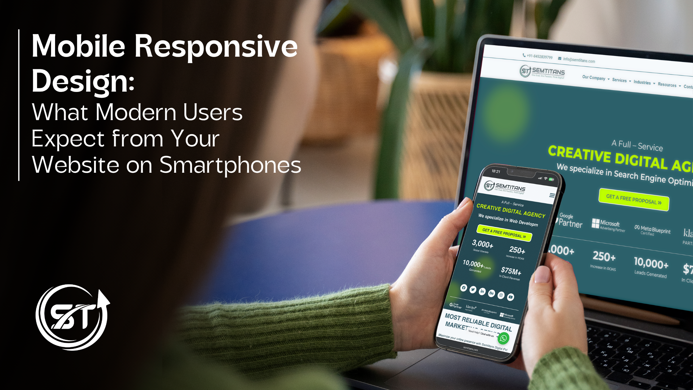 Read more about the article Mobile Responsive Design: What Modern Users Expect from Your Website on Smartphones 