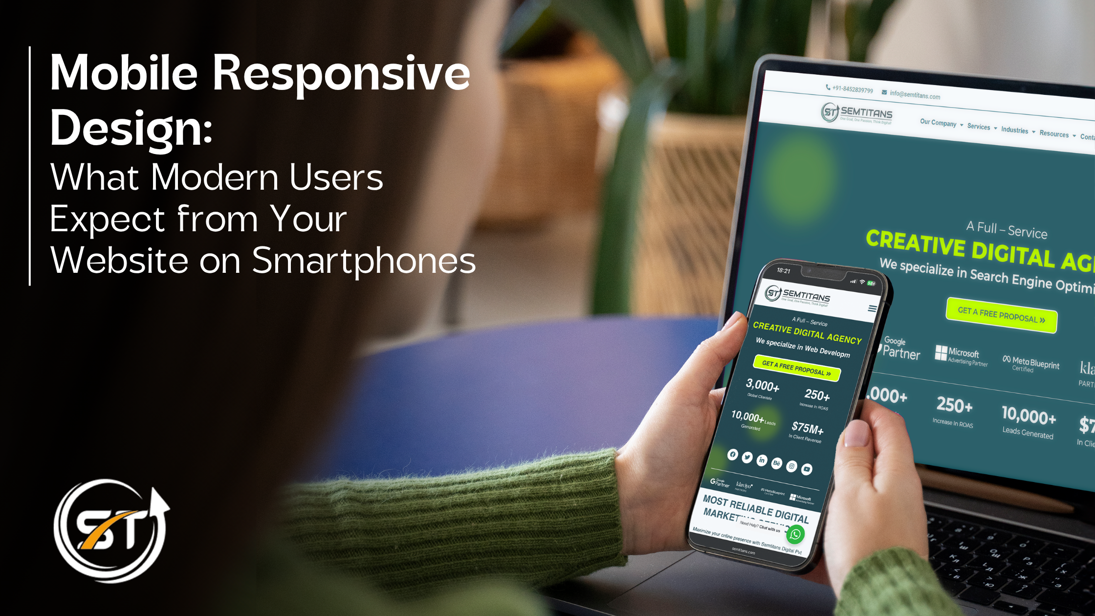Read more about the article Mobile Responsive Design: What Modern Users Expect from Your Website on Smartphones 